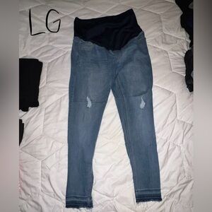 Maternity jeans.